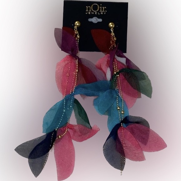 nOir Jewelry Accessories - nOir dangly earrings